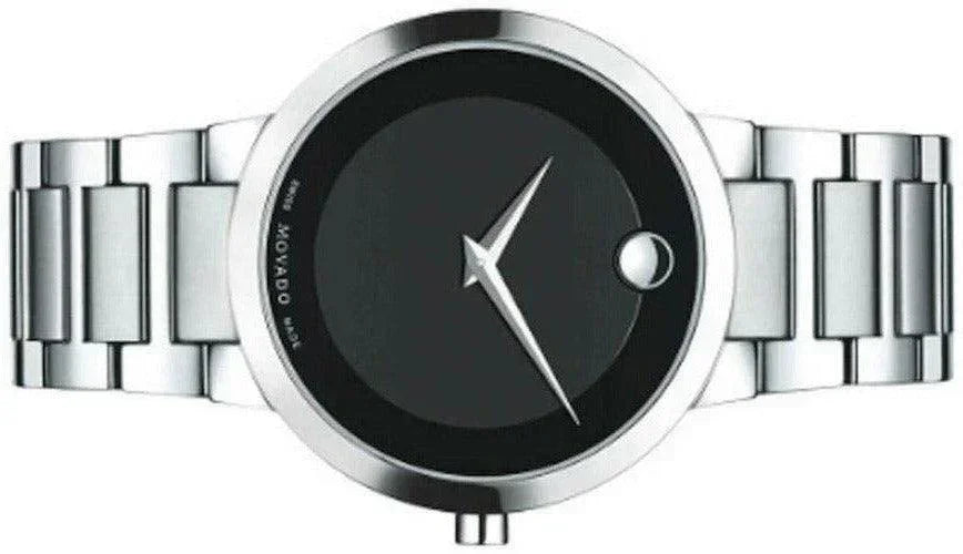 Movado Modern Classic Black Dial Men's Watch 0607119