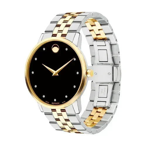 Movado Museum Classic Diamond Quartz Men's Watch 0607202