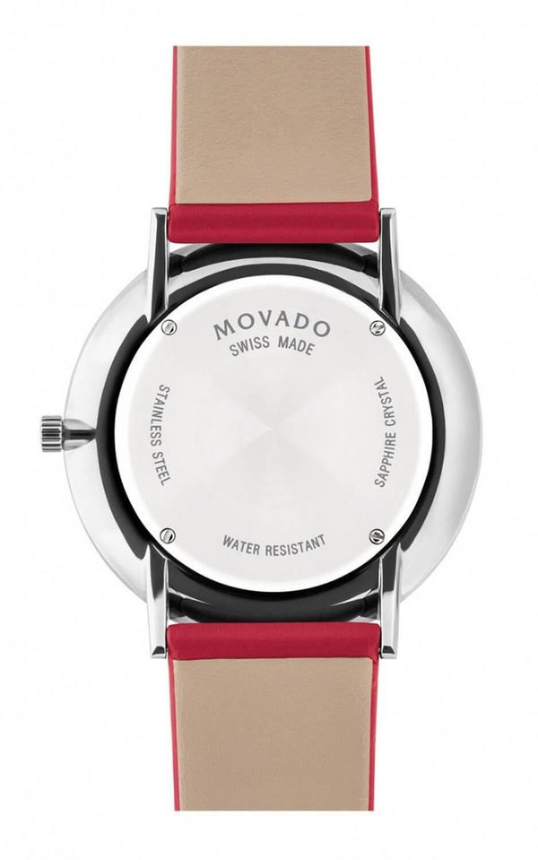 Movado on sale ngh red