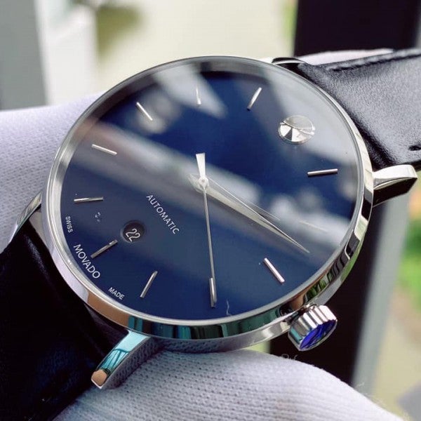 Movado discount museum blue