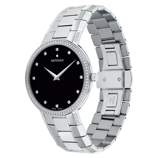 Movado Faceto Quartz Men's Watch 0607482