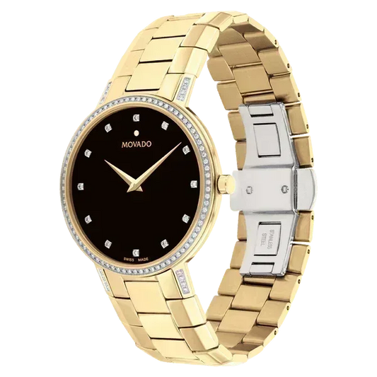 Movado Faceto Quartz Men's watch 0607483