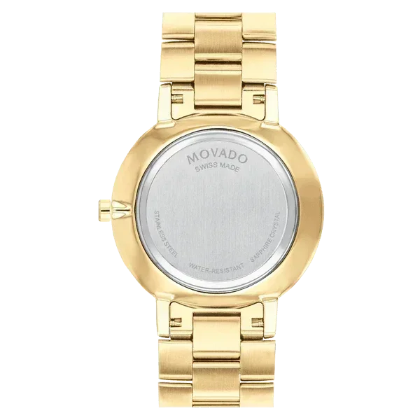 Movado Faceto Quartz Mens watch 0607483