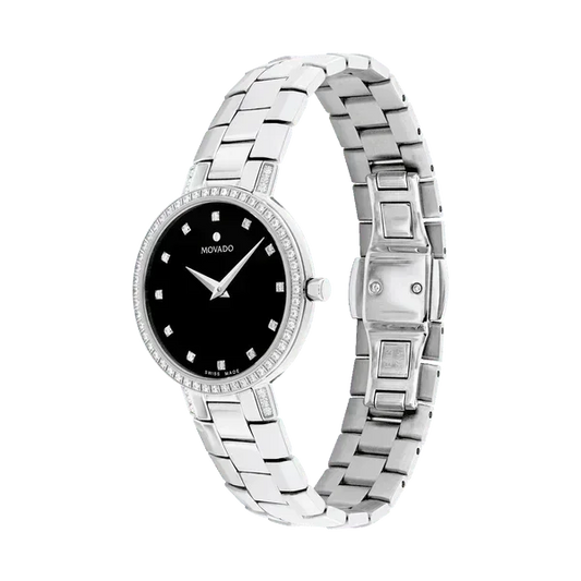 Movado Faceto Quartz Women's Watch 0607484