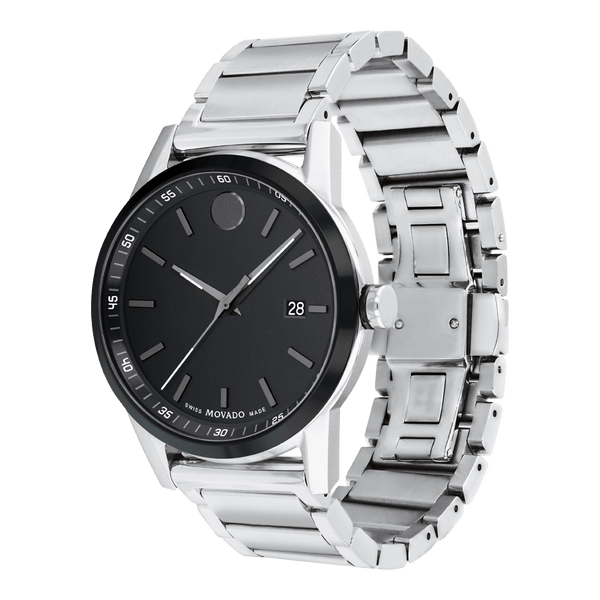 Movado museum sport discount black