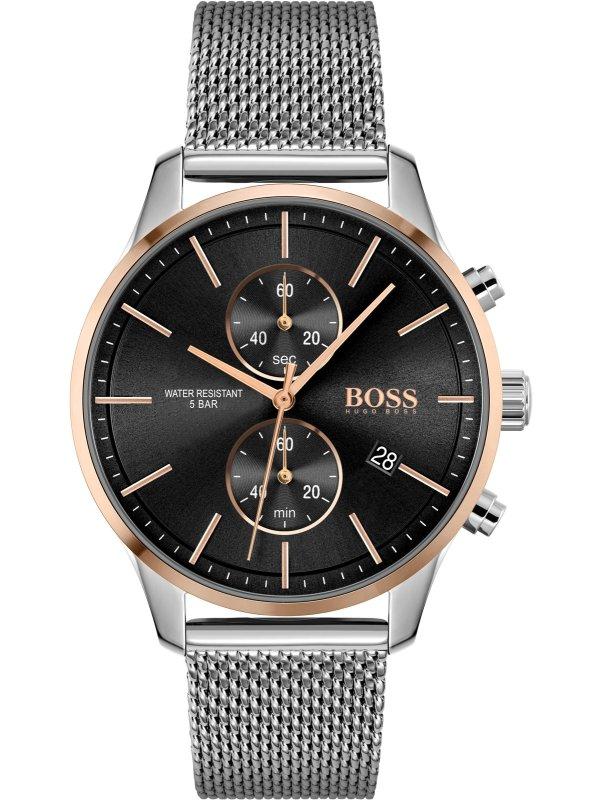 Hugo boss hotsell chronograph watch gold