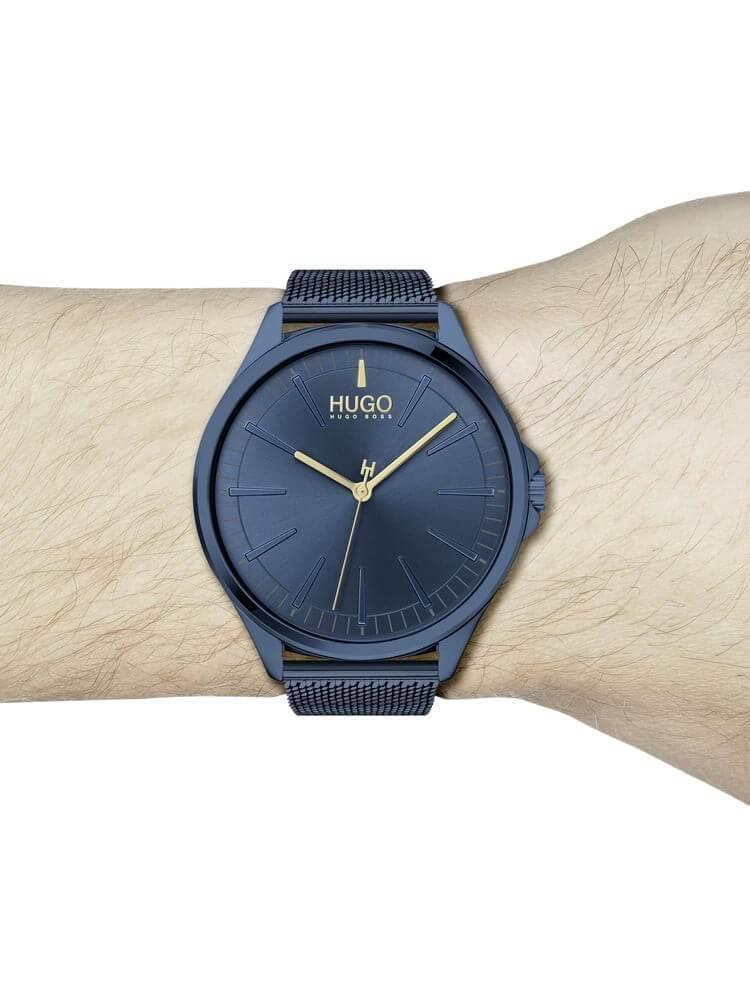 Hugo Boss 1530136 Smash Analogue with Stainless Steel Quartz Men's Watch