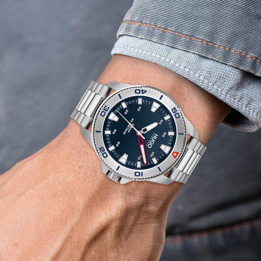 Hugo Boss 1530224 Streetdiver Blue Dial Quartz Men's Watch