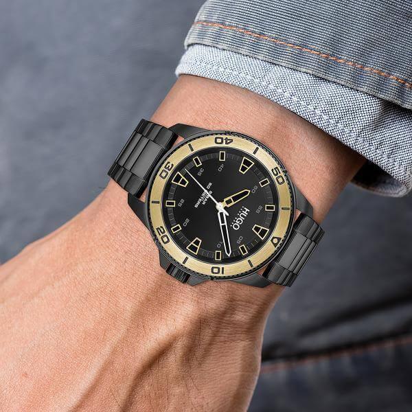 Hugo Boss 1530225 Streetdiver Black Dial Quartz Men's Watch