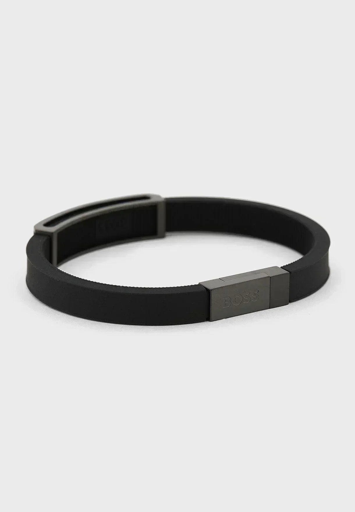 Hugo Boss Jewelry Men's Sarkis A Collection Silicone Bracelet 1580363M