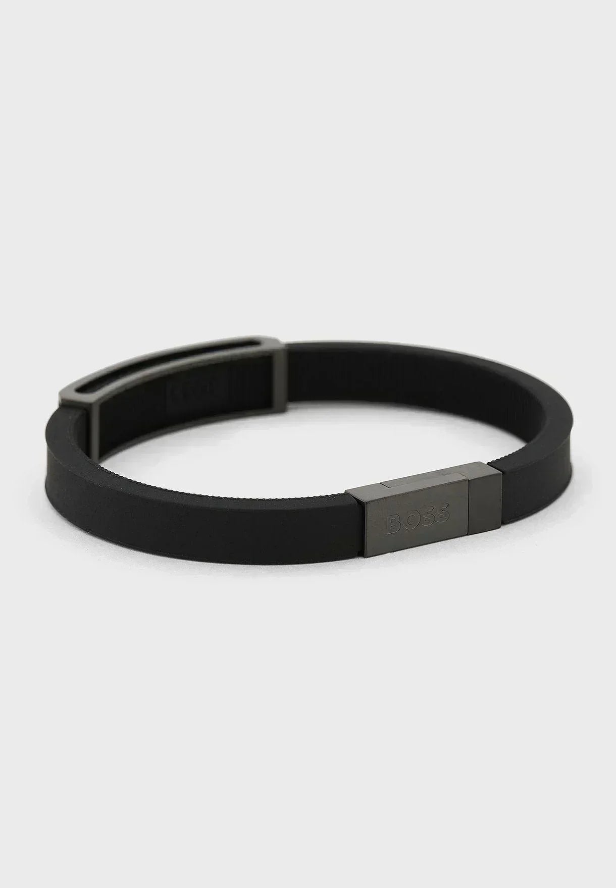 Hugo Boss Jewelry Men's Sarkis A Collection Silicone Bracelet 1580363M