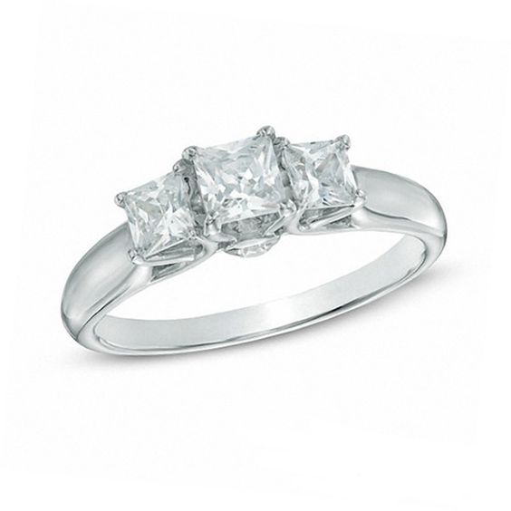 Past present future diamond on sale ring