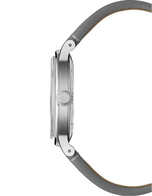 Raymond Weil Millesime Men’s Automatic Grey Leather Strap Watch 2925-stc-80001
