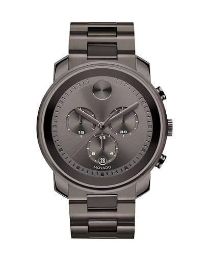 Movado bold gray best sale