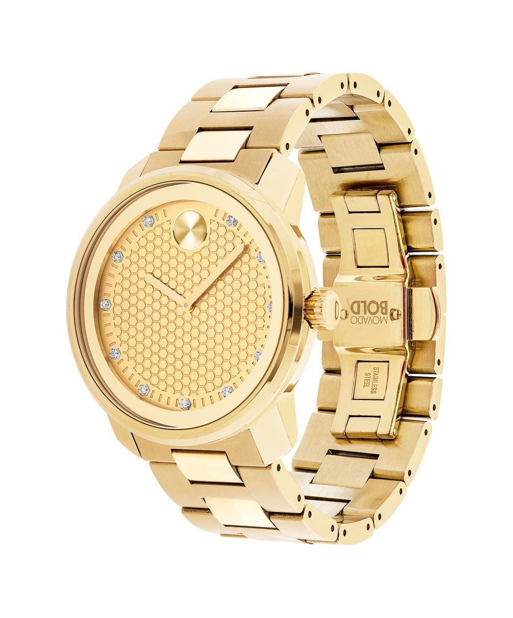 Movado Bold Diamond Dial Men's Watch 3600374