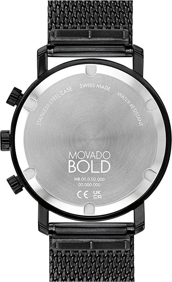 Movado Bold Evolution Quartz Mens Watch 3600810