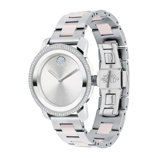 Movado Bold Ceramic Quartz Women's Watch 3600881