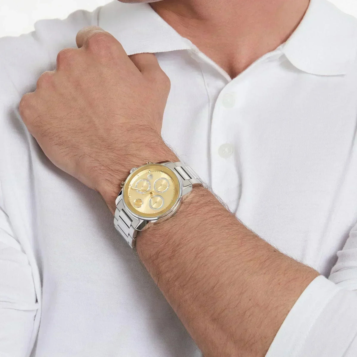 Movado Bold Verso Quartz Mens Watch 3600907