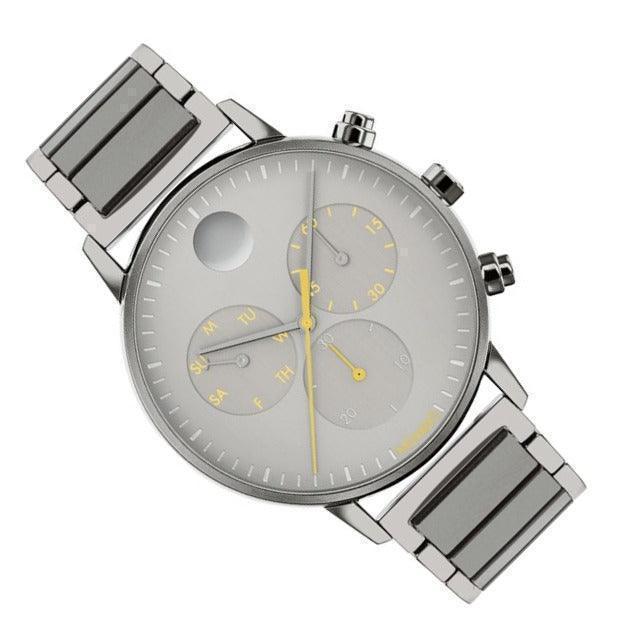 Movado Face Quartz Men’s Watch 3640040