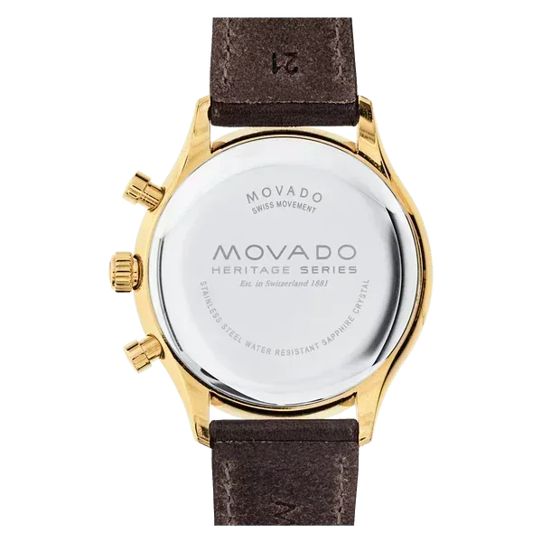 Movado Heritage Quartz Mens Watch 3650007