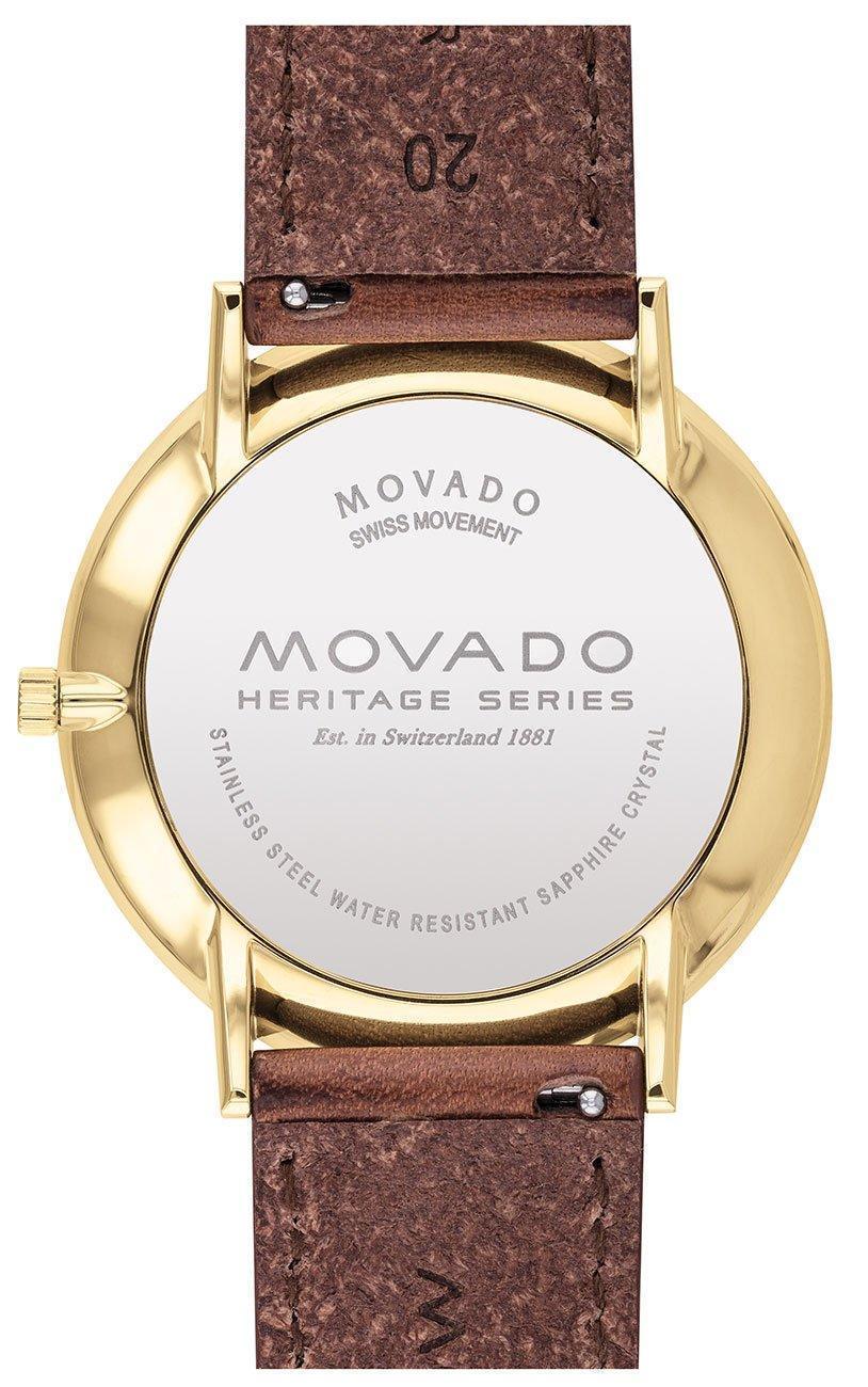Movado Heritage Series Quatrz Unisex Watch 3650131