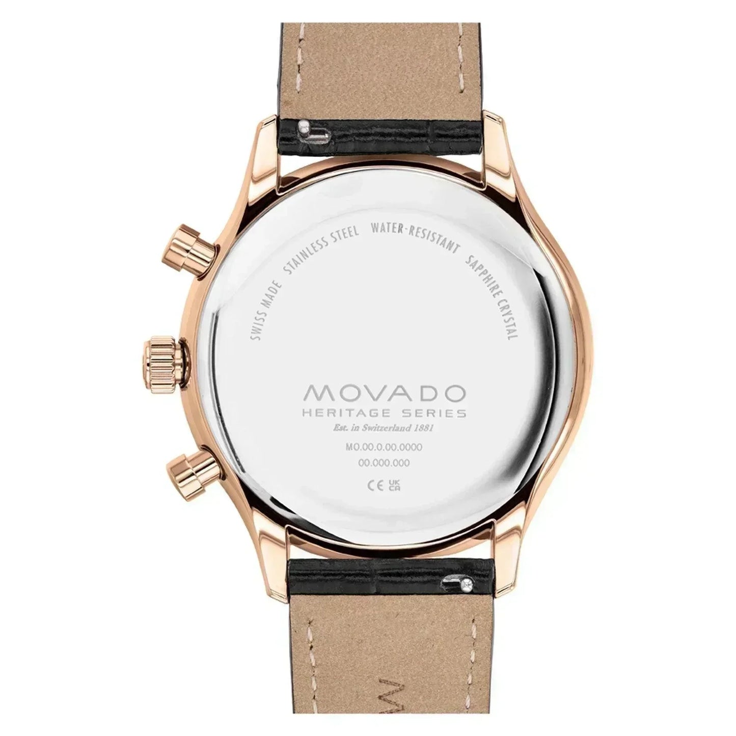 Movado Heritage Series Circa Quartz Mens Watch 3650133