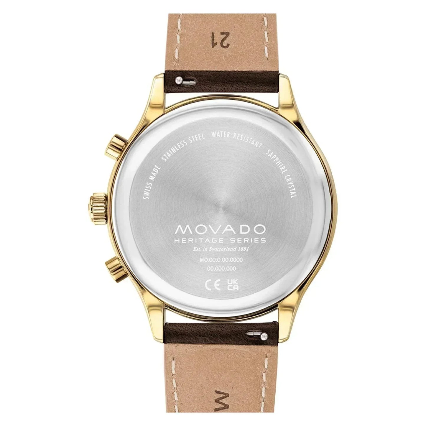 Movado Heritage Series Quartz Mens Watch 3650146