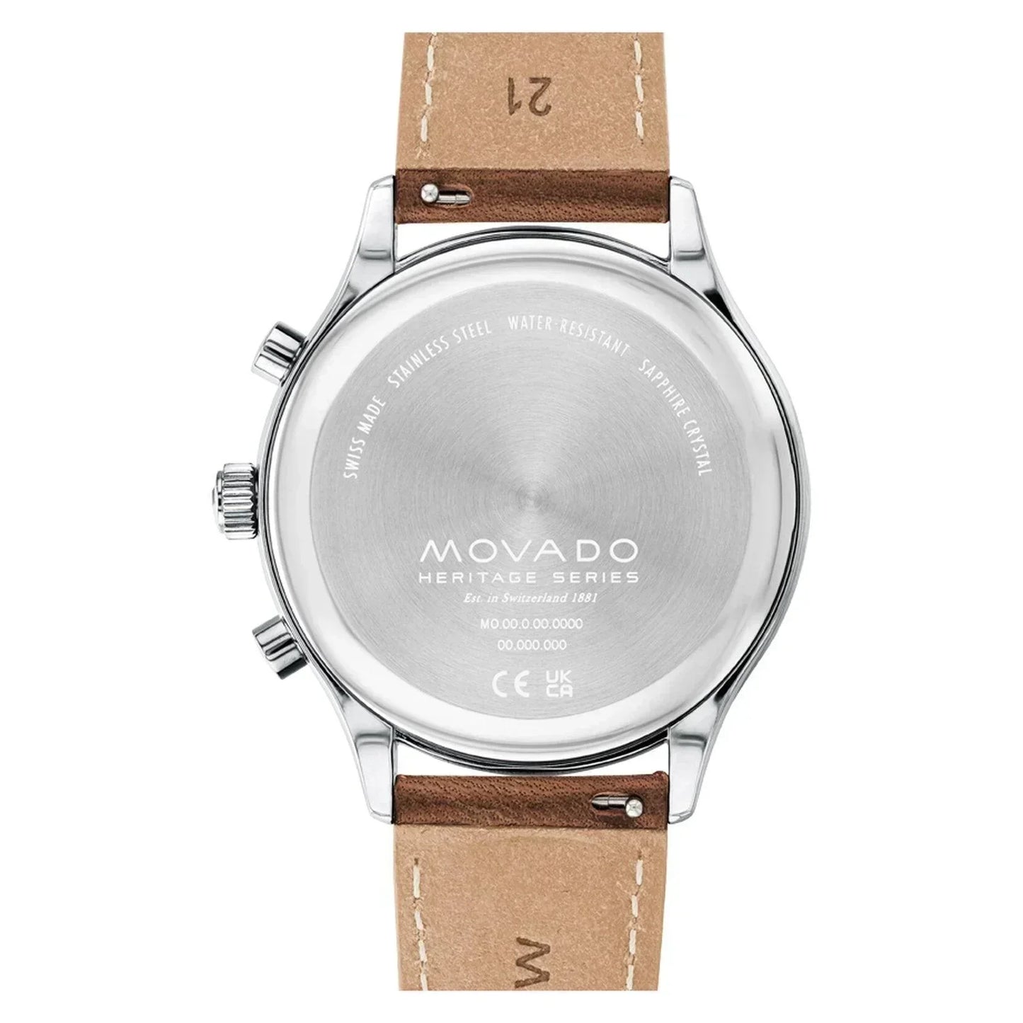 Movado Heritage Series Quartz Mens Watch 3650147