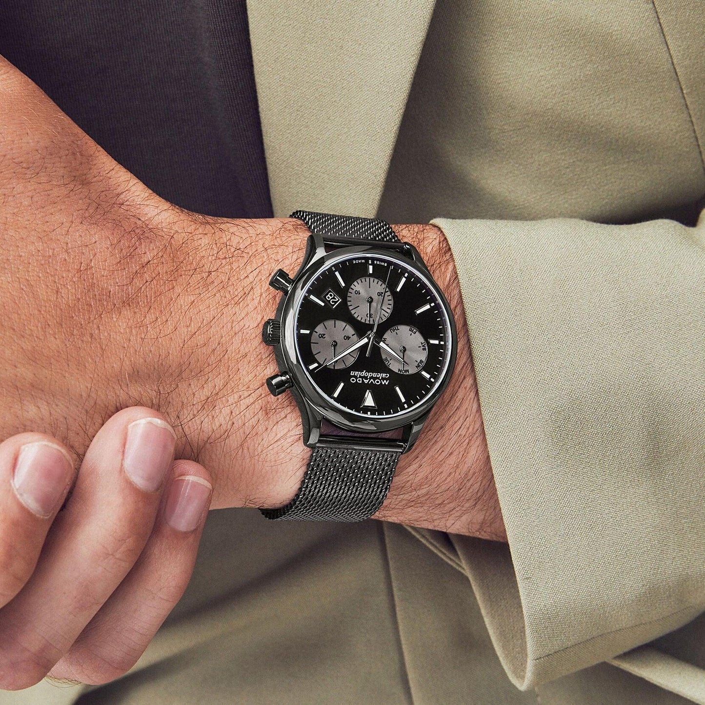 Movado Heritage Series Quartz Men's Watch 3650153