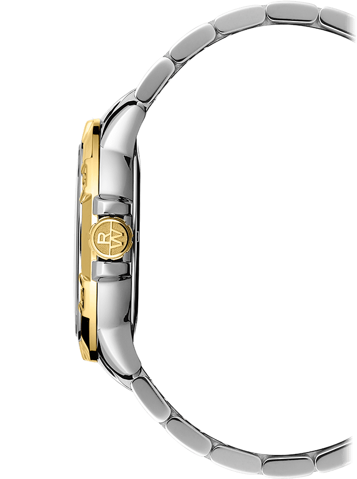 Raymond Weil 8160-STP-00308 Tango Classic Men&#39;s Quartz Two-tone Gold Steel Bracelet Watch