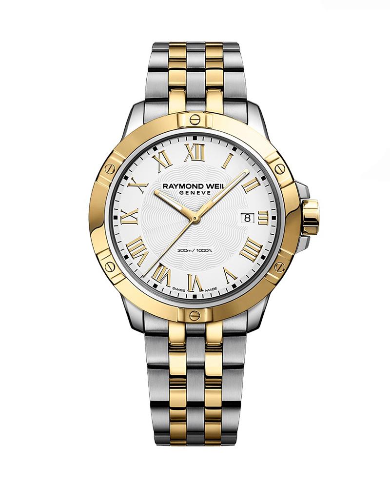 Raymond Weil 8160-STP-00308 Tango Classic Men's Quartz Two-tone Gold Steel Bracelet Watch