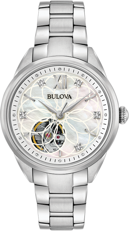 Bulova Classic Automatic Women s Watch 96P181 Obsessions Jewellery