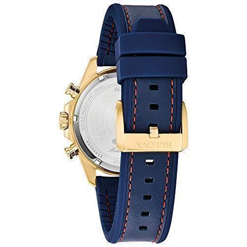 Bulova Marine Star Quartz Mens Watch 97B168