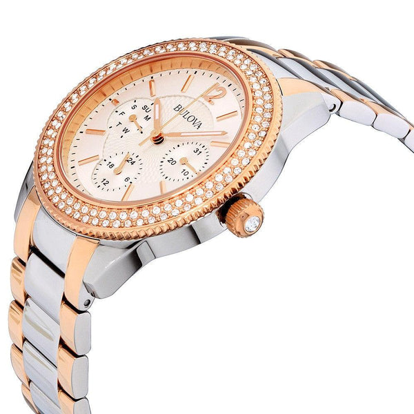 Bulova Crystal Women s Watch 98N100 Obsessions Jewellery