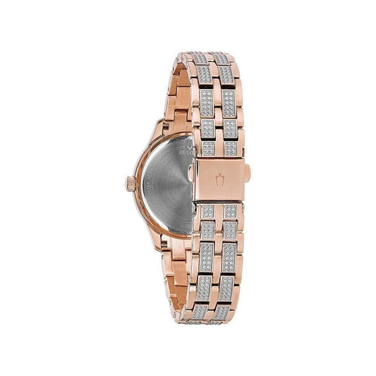 Bulova Crystal Quartz Womens Watch 98N113