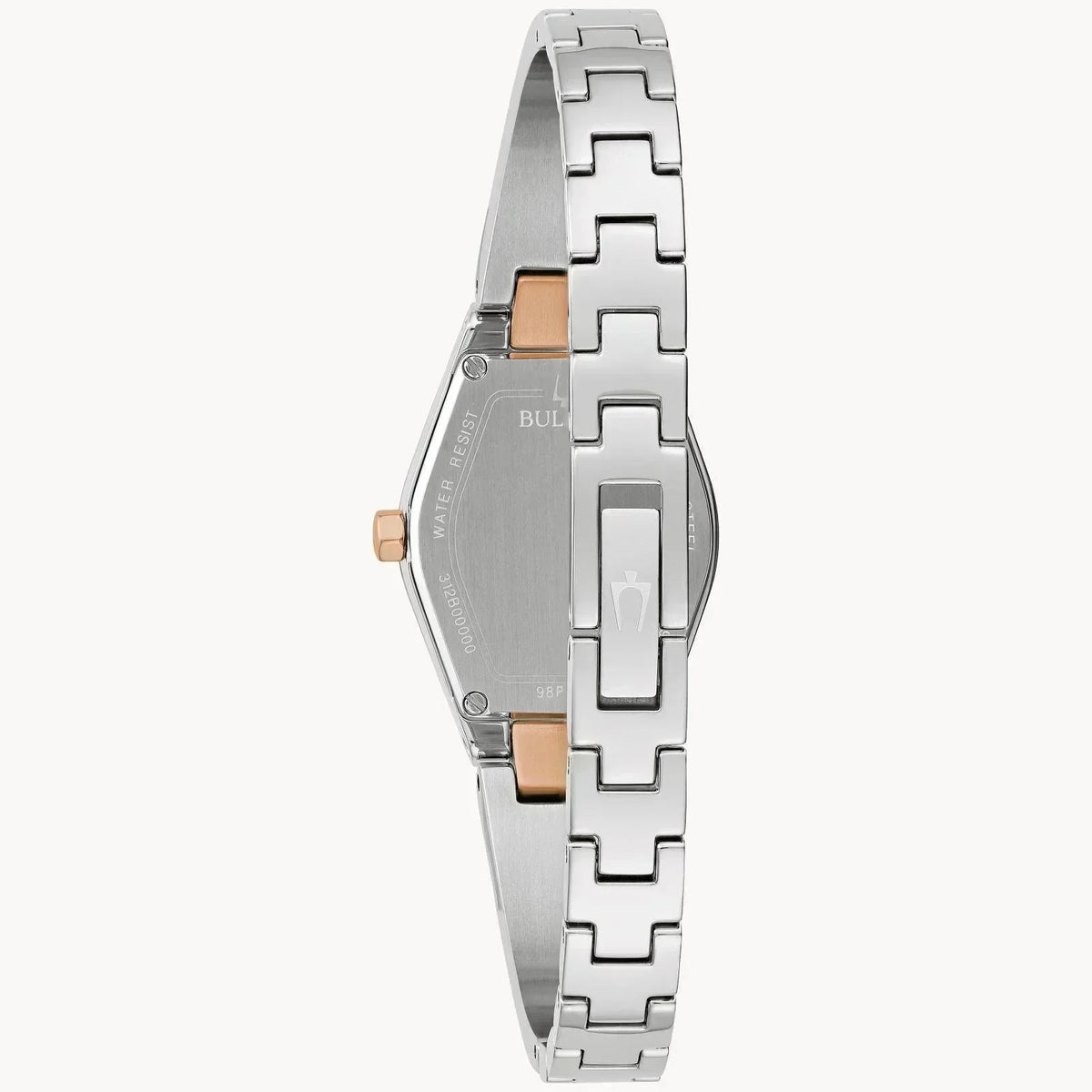 Bulova Gemini Modern Quartz Womens Watch 98P216