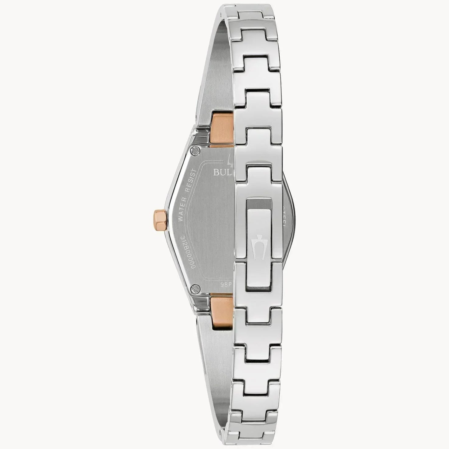 Bulova Gemini Modern Quartz Womens Watch 98P216