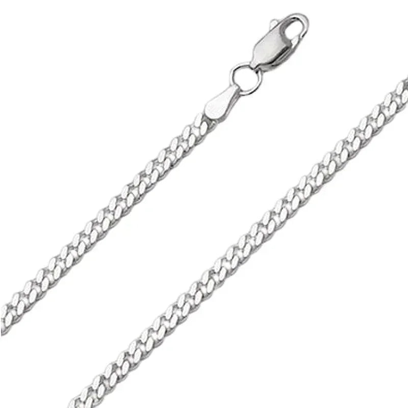 Sterling Silver 20" 3mm Curb Link Chain