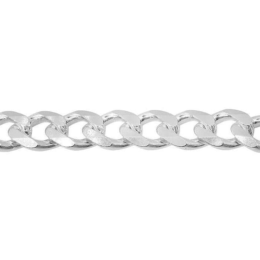 Sterling Silver 20" 5.7mm Men's Curb Link Chain