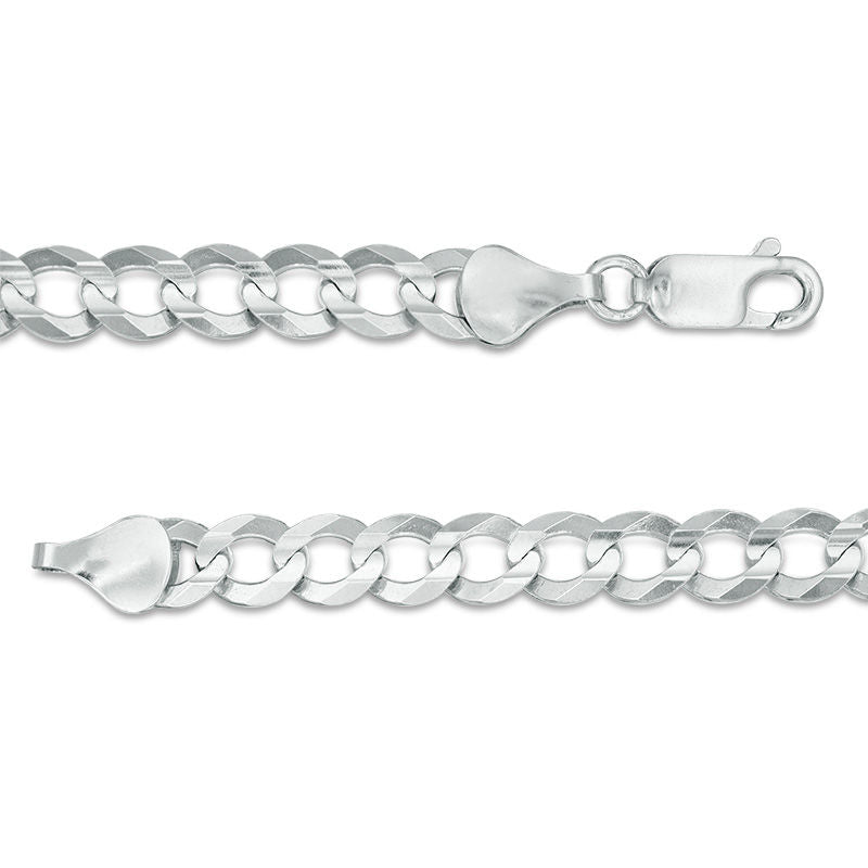 Sterling Silver 24&quot; 5.7mm Men&#39;s Curb Link Chain