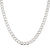 Sterling Silver 24" 7.5mm Italian Men's Curb Link Chain