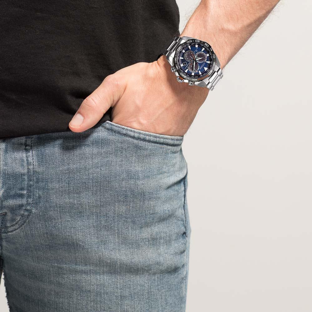 Citizen Eco Drive Promaster Motor Sports Men's Watch CB5034-58L