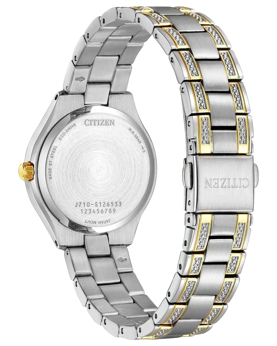 Citizen Silhouette Crystal Eco Drive Women's Watch FE1234-50L