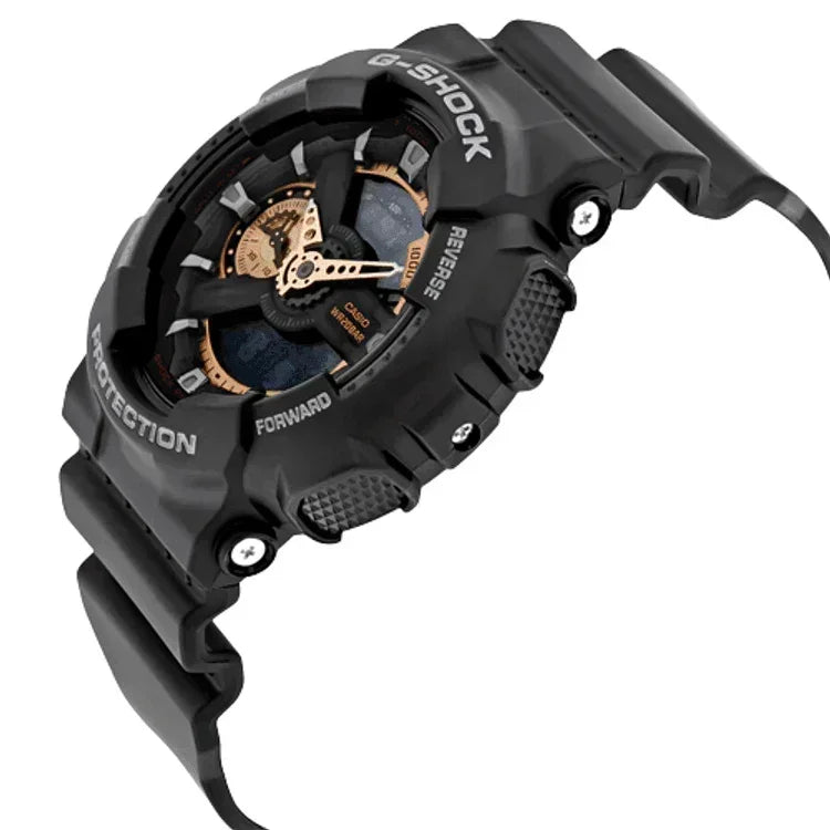 G-Shock Black Dial Resin Men's Watch GA110RG-1A