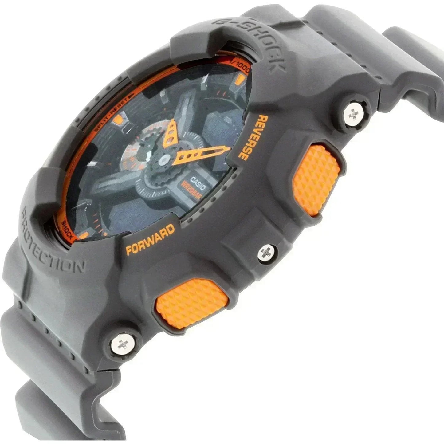 G-Shock Analog-Digital With Grey Resin Band Men's Watch GA110TS-1A4