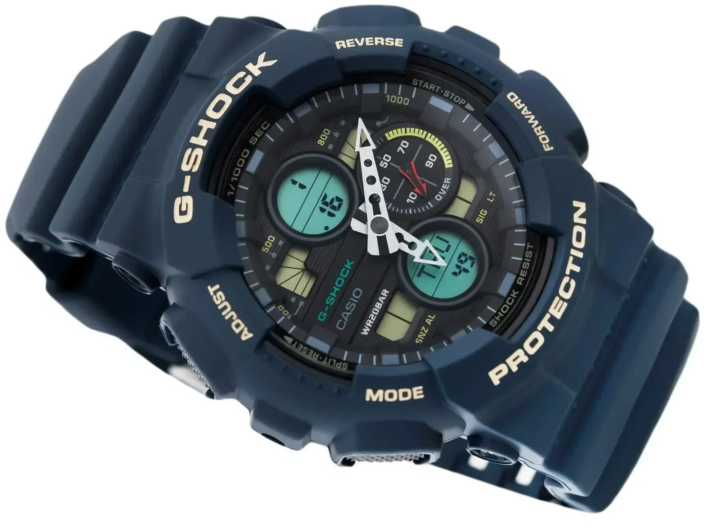 G-Shock Analog-Digital Black Men's Watch GA140-2A
