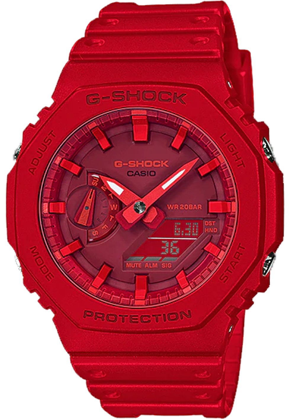 G-Shock Carbon New Square Combi Men's Watch GA2100-4A