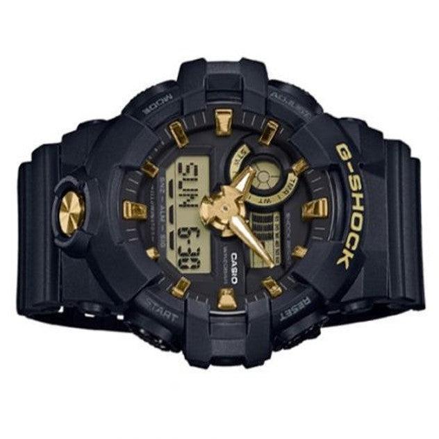 G-Shock Classic Black and Gold Men's Watch GA710B-1A9
