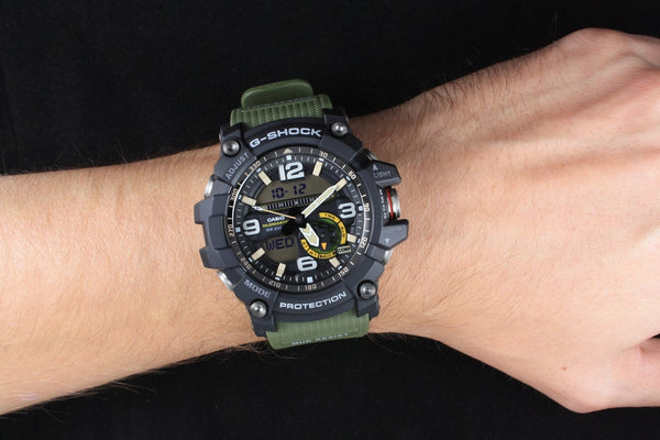 Casio Men's GG-1000-1A3CR Mudmaster G-SHOCK Quartz Casual Watch, Green