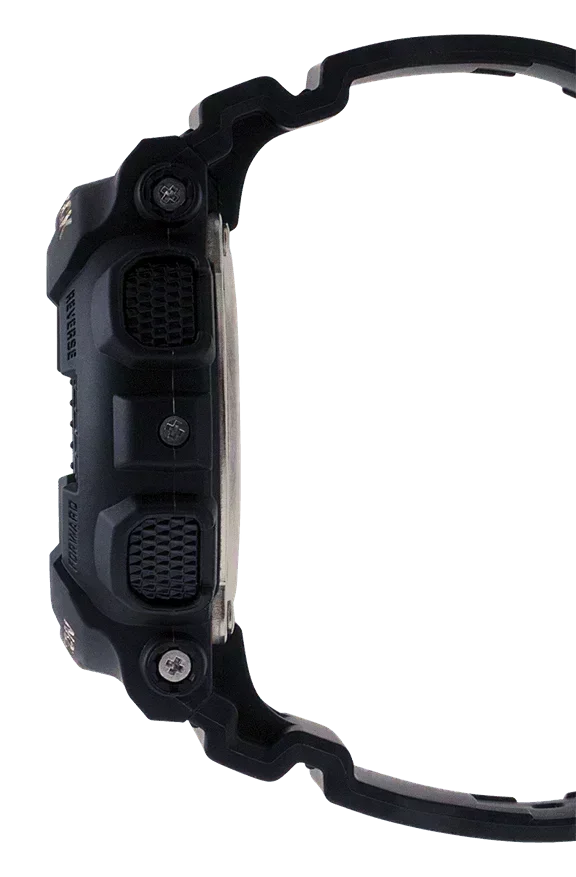 G-Shock Black Resin Band Women's Watch GMAS140M-1A
